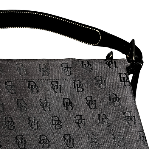 DOONEY&BOURKE - DB MONOGRAM HOBO BAG- 2000s